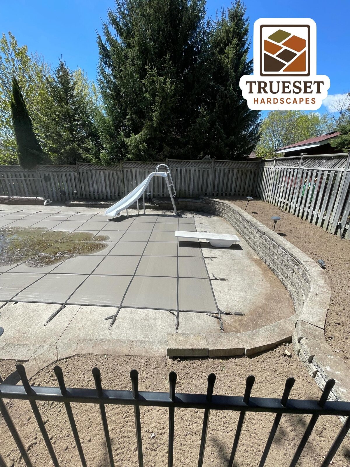 Pool-Side Hardscape